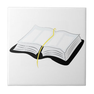 Open Bible Tile