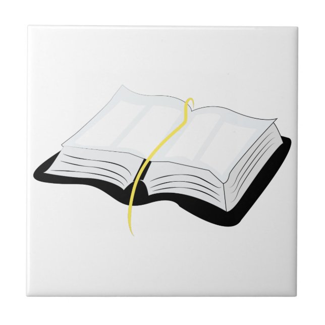 Open Bible Tile (Front)