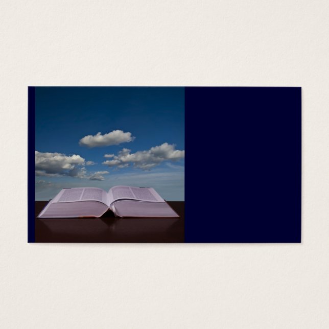 Open Book and Sky (Front)