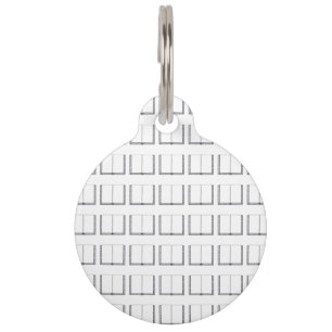 Open Book (Blank Pages) Pet Tag
