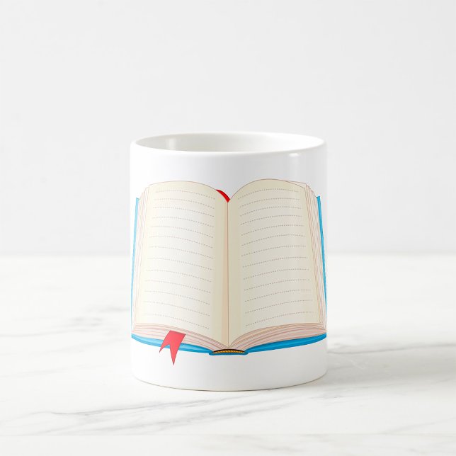Open Book Coffee Mug (Creator Uploaded)