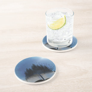 Open Book Forest Coaster