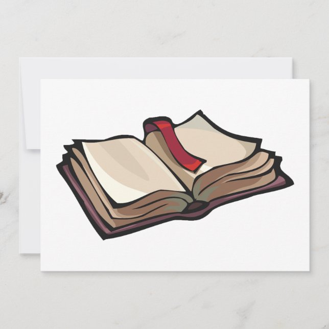 Open Book Invitations (Front)