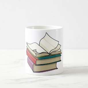 Open Book Mug