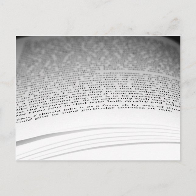 Open Book Postcard (Front)