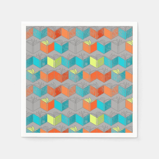 Open books napkin (Front)