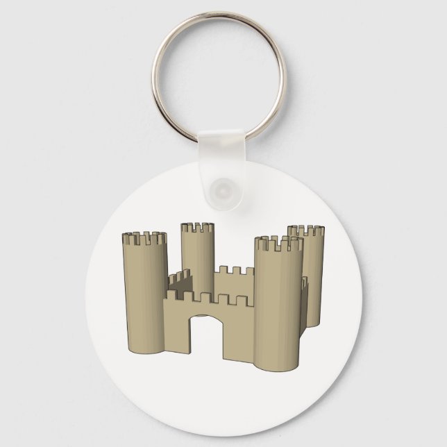 Open Castle Key Ring (Front)