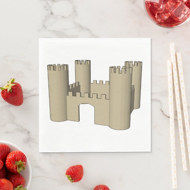 Open Castle Napkin (Creator Uploaded)