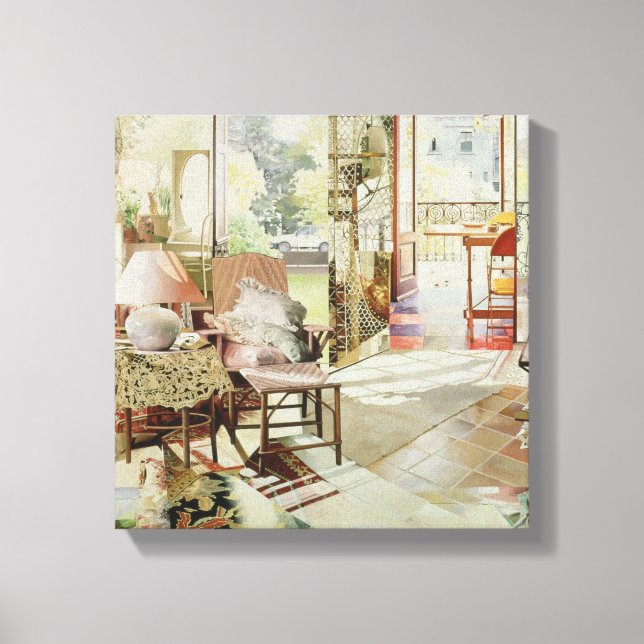 Open Door 1987 Canvas Print (Front)