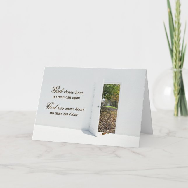 Open Door Card (Front)