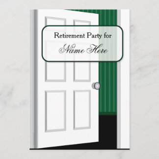 Open Door Retirement Party Invitation