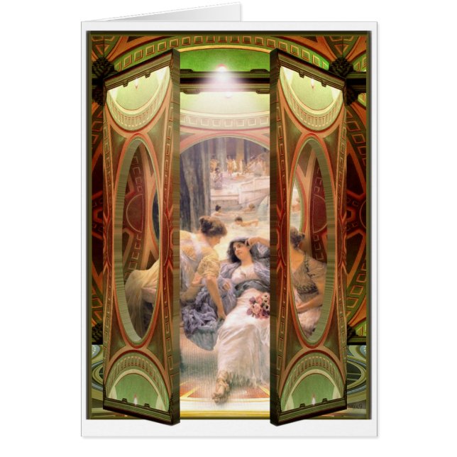 Open Door to The Baths (Front)