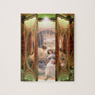 Open Door to The Baths Jigsaw Puzzle