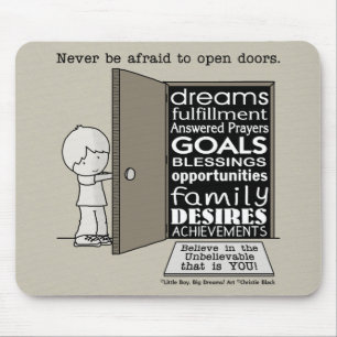 Open Doors Mouse Mat