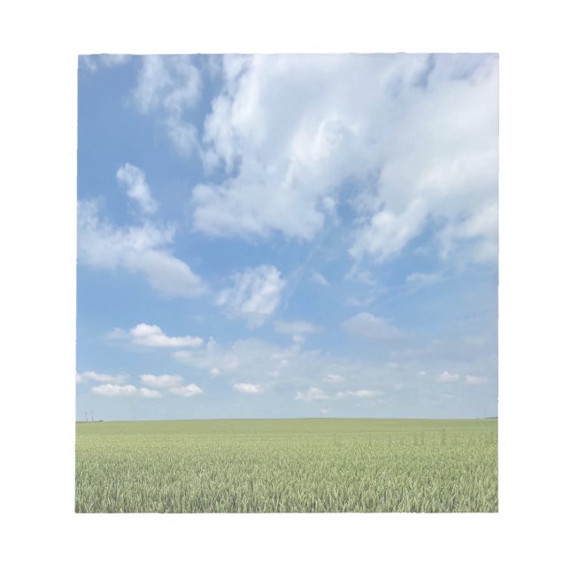 Open Field Notepad (Front)