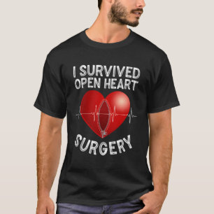 Open He Surgery Survived He Attack T-Shirt