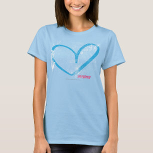 Open Heart Aqua T-Shirt