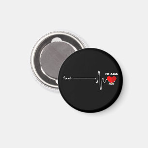 Open Heart Bypass Surgery Heart Attack Survivor Magnet