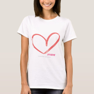 Open Heart Pink T-Shirt