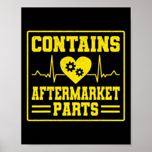Open Heart Surgery Byp Awareness Heart Warrior Poster
