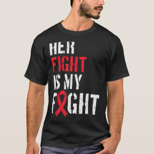 Open Heart Surgery Bypass Awareness Heart Her Figh T-Shirt