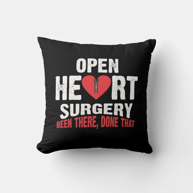 Open Heart Surgery Patient Bypass Recovery Cushion (Front)