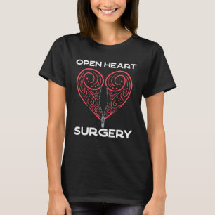 Open Heart Surgery Transplant Survivor Orthotopic  T-Shirt