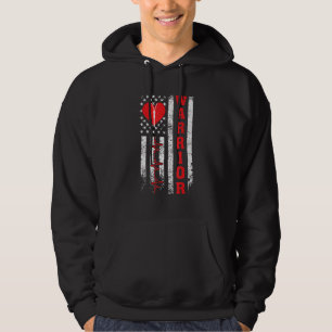 Open Heart Surgery Warrior Gift For Heart Patients Hoodie