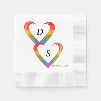 Open Hearts Napkin