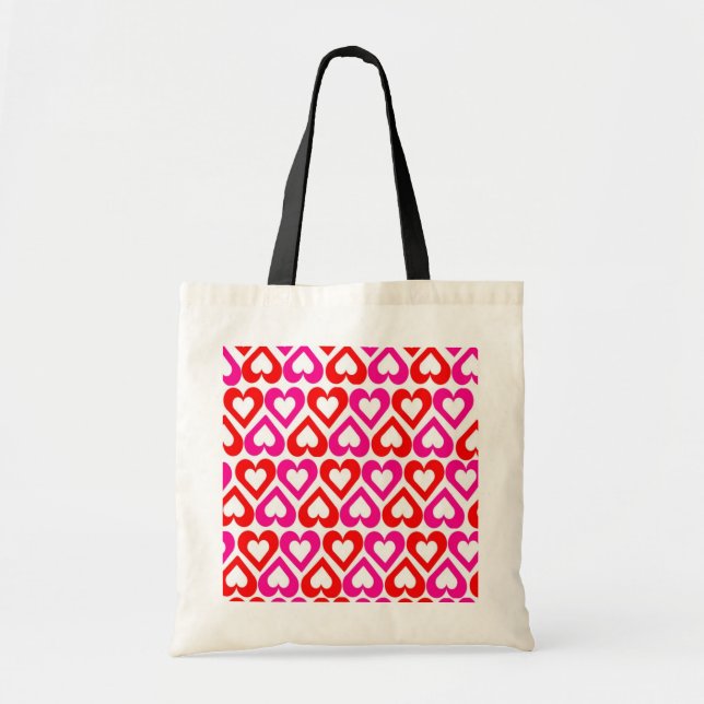 Open Hearts Tote Bag (Front)