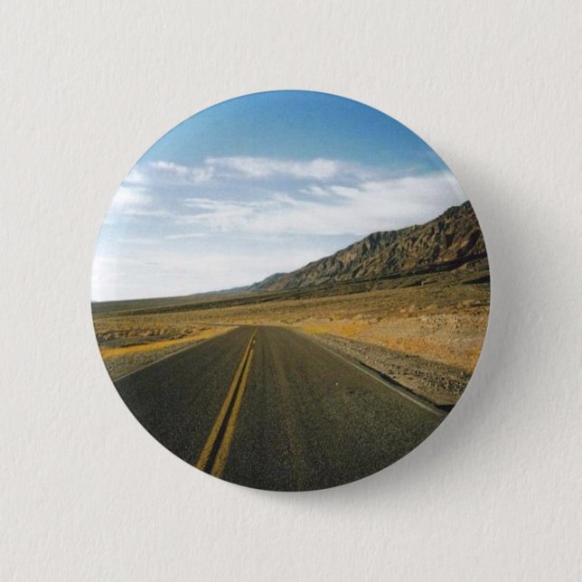 Open Highway 6 Cm Round Badge (Front)