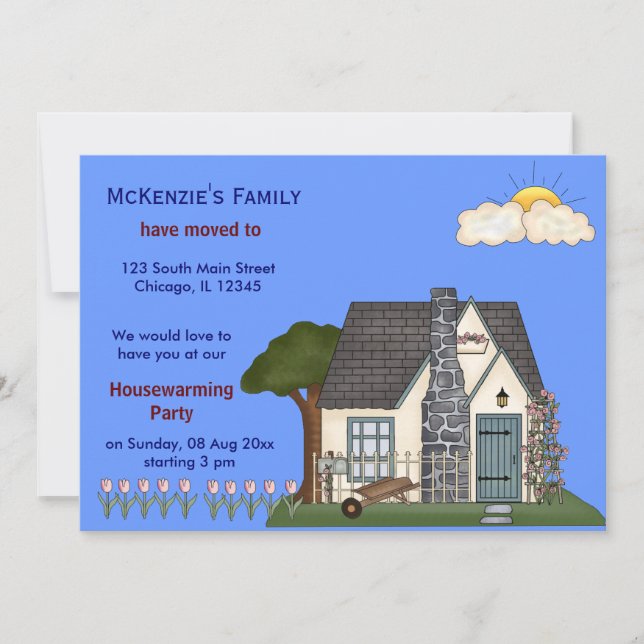 Open House Announcement (Front)