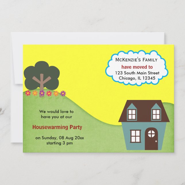 Open House Announcement (Front)