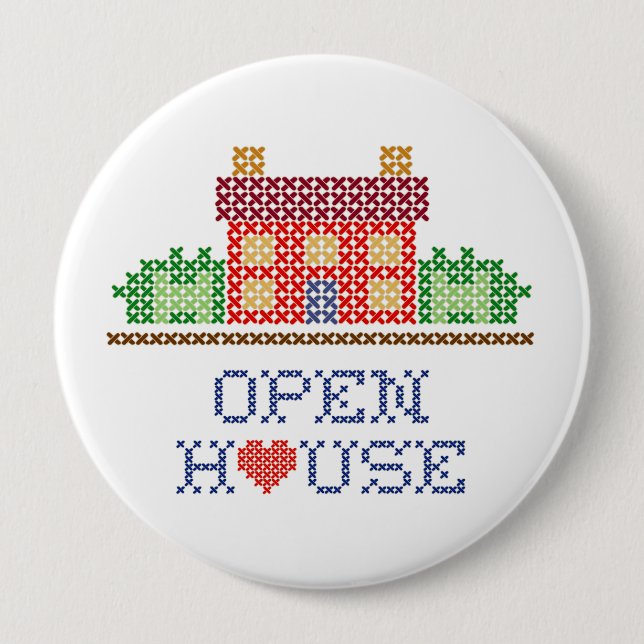 Open House Button (Front)