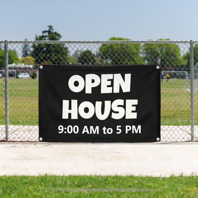 OPEN HOUSE Custom Banner (Insitu)