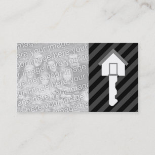 OPEN HOUSE home key Business Card
