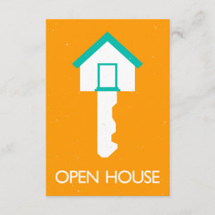 open house housekey invitation
