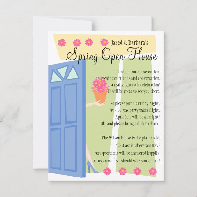 Open House Invitation (Front)