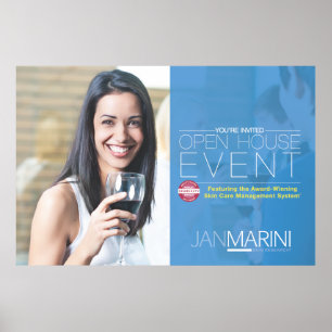 Open House Invitation 45x30" Poster
