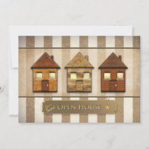 OPEN HOUSE INVITATION - Business or Personal-Brown