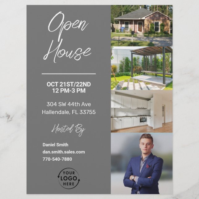 Open House | Real Estate Marketing Flyer (Front)