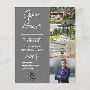 Open House Real Estate Marketing Flyer