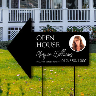 Open House Real Estate Marketing Garden Sign