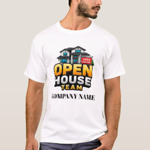 🏠 Open House Team Property Showing Staff 🔑 T-Shirt