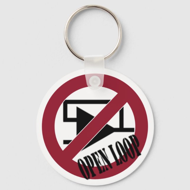 Open Loop Key Ring (Front)