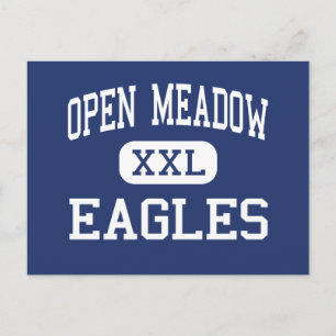 Open Meadow Eagles Middle Portland Oregon Postcard