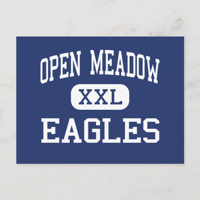 Open Meadow Eagles Middle Portland Oregon Postcard (Front)