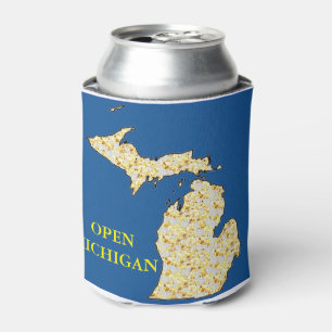 OPEN MICHIGAN CAN COOLER