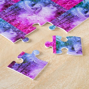 Open Milkweed Pods Seeds with Silk Miami Jigsaw Puzzle