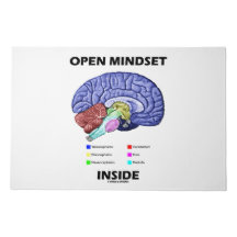 Open Mindset Inside Anatomical Brain Humour